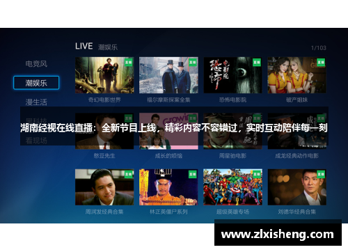 湖南经视在线直播：全新节目上线，精彩内容不容错过，实时互动陪伴每一刻